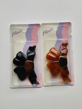 3/$20💗Flair Floral Hair Clip set of 2